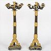 3753427: Pair of Large Louis XV Style Gilt-Bronze 7 Light
 Candelabras, 19th Century E3RDJ