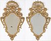 3753407: Pair of Continental Giltwood Mirrors, Early 20th Century E3RDJ