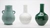 3776707: 3 Chinese Monochrome Porcelain Vessels, Modern E3RDC