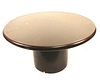 20th C. ROUND DINING/CONFERENCE TABLE BY DUNBAR