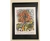 FRAMED MARC CHAGALL POSTER