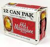 1982 Old Milwaukee Beer (Ring Tops) Twelve Pack Can Carrier Case Box, Milwaukee, Wisconsin