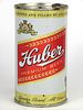 1960 Huber Premium Beer 12oz Flat Top Can 84-09, Monroe, Wisconsin