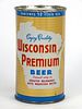 1956 Wisconsin Premium Beer 12oz Flat Top Can 146-29, Waukesha, Wisconsin