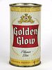 1957 Golden Glow Pilsner Beer 12oz Flat Top Can, Monroe, Wisconsin
