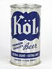 1961 KÃ¶l Beer 12oz Flat Top Can 89-12, Tacoma, Washington
