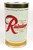 1970 Rainier Beer 15 inch Backbar Display Can, Seattle, Washington