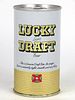 1966 Lucky Light Draft Beer 12oz Tab Top Can T90-38, Salt Lake City, Utah