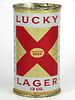 1960 Lucky Lager Beer 12oz Flat Top Can 93-29.2, Salt Lake City, Utah