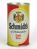 1961 Schmidt's Light Beer 12oz Flat Top Can 131-32., Philadelphia, Pennsylvania