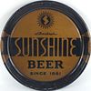 1937 Sunshine Beer 13 inch Serving Tray, Reading, Pennsylvania