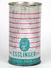 1956 Esslinger Parti Quiz Beer 12oz Flat Top Can 60-36, Philadelphia, Pennsylvania