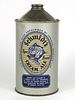 1938 Schmidt's Tiger Brand Cream Ale 32oz Quart Cone Top Can 218-18, Philadelphia, Pennsylvania