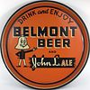 1938 Belmont Beer and John L. Ale 15 inch Serving Tray, Martins Ferry, Ohio