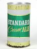 1965 Standard Cream Ale 12oz Tab Top Can T126-06, Rochester, New York