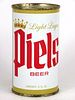 1956 Piels Light Lager Beer 12oz Flat Top Can 115-24, Staten Island, New York