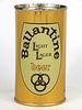 1960 Ballantine Light Lager Beer 12oz Flat Top Can 34-04, Newark, New Jersey
