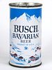 1958 Busch Bavarian Beer (73CW) 12oz Flat Top Can 47-23.2, Saint Louis, Missouri