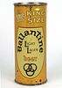 1960 Ballantine Beer 16oz One Pint Flat Top Can 224-23, Newark, New Jersey