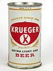 1955 Krueger Beer 12oz Flat Top Can 90-20, Newark, New Jersey