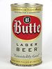 1956 Butte Lager Beer 12oz Flat Top Can 47-32, Butte, Montana
