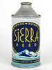 1946 Sierra Beer 12oz Cone Top Can 185-14, Reno, Nevada