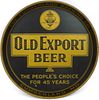 1935 Old Export Beer 12 inch Serving Tray, Cumberland, Maryland