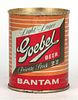 1952 Goebel Private Stock 22 Beer 8oz Can 241-20.1, Detroit, Michigan
