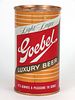 1956 Goebel Luxury Beer 12oz Flat Top Can 71-07, Muskegon, Michigan