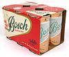 1970 Bosch Beer (Ring Tops) Six Pack Can Carrier, Houghton, Michigan