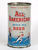 1963 All American Beer 12oz Flat Top Can 29-28, South Bend, Indiana