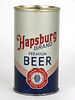 1955 Hapsburg Premium Beer 12oz Flat Top Can 80-22.1, Chicago, Illinois