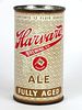 1952 Harvard Ale 12oz Flat Top Can 80-30, Lowell, Massachusetts