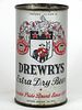 1947 Drewrys Extra Dry Beer 12oz Flat Top Can OI-206, South Bend, Indiana