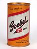 1956 Goebel 22 Beer 12oz Flat Top Can 71-02.1, Detroit, Michigan