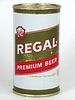 1960 Regal Premium Beer 12oz Flat Top Can 121-32, Miami, Florida
