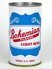 1968 Bohemian Club Light Beer 12oz Flat Top Can 40-14, Los Angeles, California
