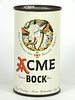1951 Acme Bock Beer 12oz Flat Top Can 29-16, San Francisco, California