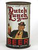 1938 Dutch Lunch Brand Beer 12oz Flat Top Can OI-214, Santa Rosa, California