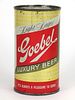 1956 Goebel Luxury Beer 12oz Flat Top Can 70-27, Oakland, California