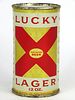 1962 Lucky Lager Beer 12oz Flat Top Can 93-22, San Francisco, California