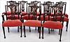 5654658: 12 George III Style Mahogany Dining Chairs, 19th Century EV1DJ