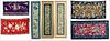 5654790: 5 Various Chinese Embroidered Silk Panels and 2 Framed Panels EV1DC