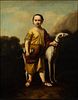 5654735: After Caesar van Everdingen, Portrait of a Girl
 as a Huntress, Oil on Canvas EV1DL