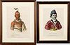 5582786: Two McKenney & Hall Native American Hand Colored Lithographs E9VDO