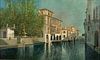 5565209: Continental School, View of Venice, Oil on Canvas, 20th Century E9VDL