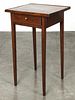 Pennsylvania cherry one-drawer stand, early 19th c., 28'' h., 18'' w.