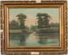 5565365: Valentino James Molina (American 1879-1954), Untitled
 Landscape, Oil on Panel E9VDL