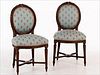 5493337: Pair of Louis XVI Style Side Chairs, 19th Century E8VDJ