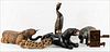 5394264: 5 Carved and Painted Wood Animals and a Wood Puzzle EE7RDJ